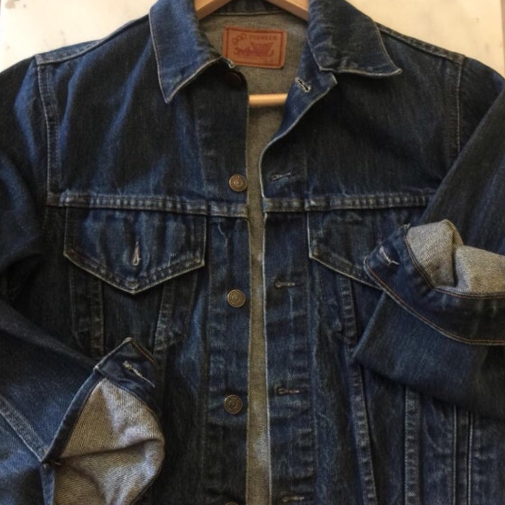 Vtg 70’s /80’s gap pioneer denim jacket SZ 34 Men - Picture 8 of 8